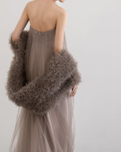 Load image into Gallery viewer, Fruffy greige dress