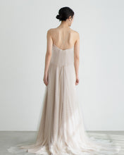 Load image into Gallery viewer, Pink beads flare dress