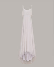 Load image into Gallery viewer, Pink beads flare dress
