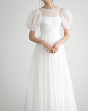 Load image into Gallery viewer, Airy puff sleeve dress
