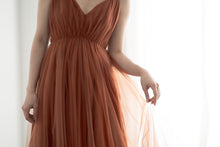 Load image into Gallery viewer, Red terracotta dress