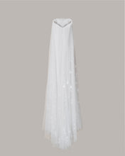 Load image into Gallery viewer, Flower tulle slender dress