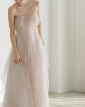 Load image into Gallery viewer, Light pink ruffle dress
