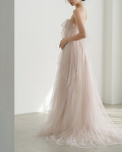 Load image into Gallery viewer, Light pink ruffle dress
